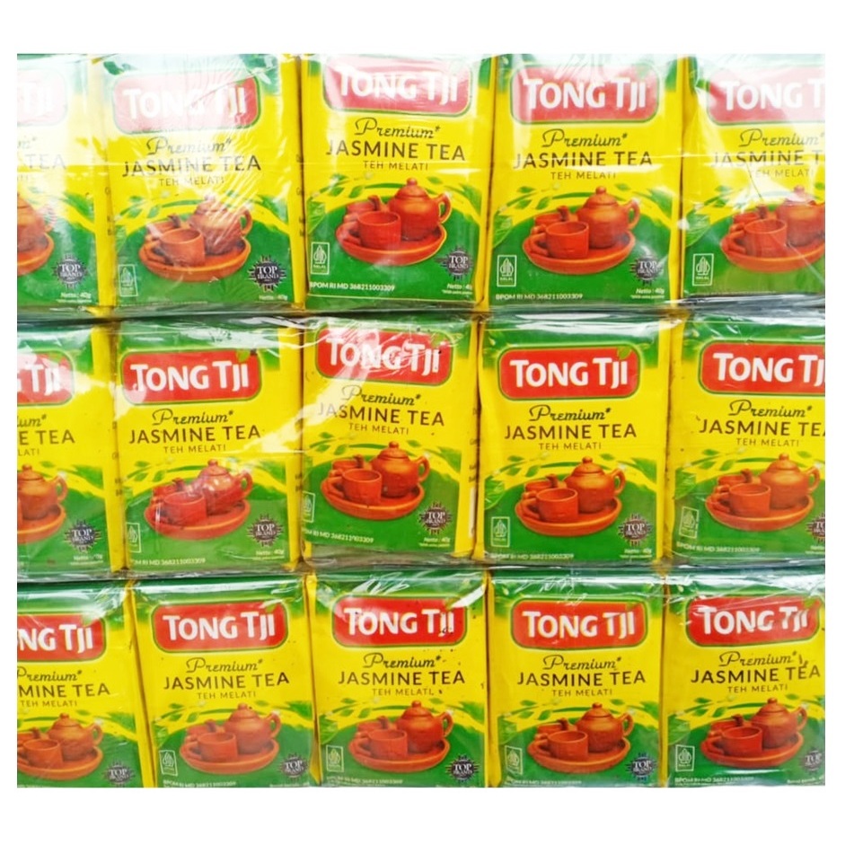 

Teh Tong Tji Premium 40 gr JASMINE TEA - TEH WANGI TONGTJI PREMIUM 40GRAMX10