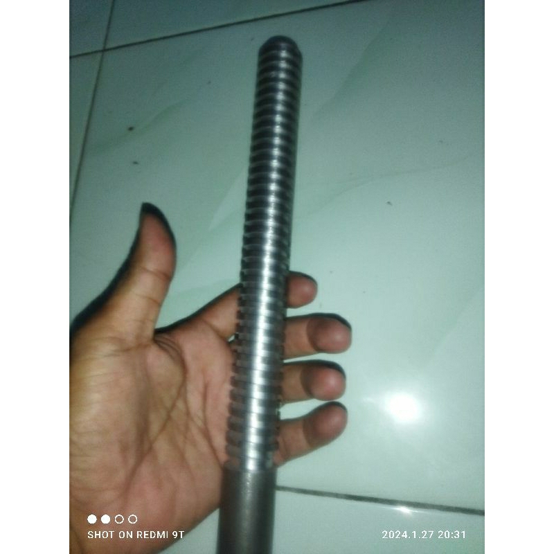 as 25mmx25cm mur panjang 4,5cm