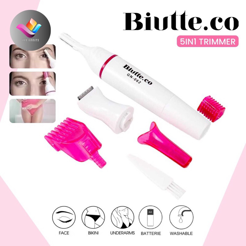 Trimmer Shaver Alat Cukur Pencukur Bulu Tubuh Kemaluan Elektrik