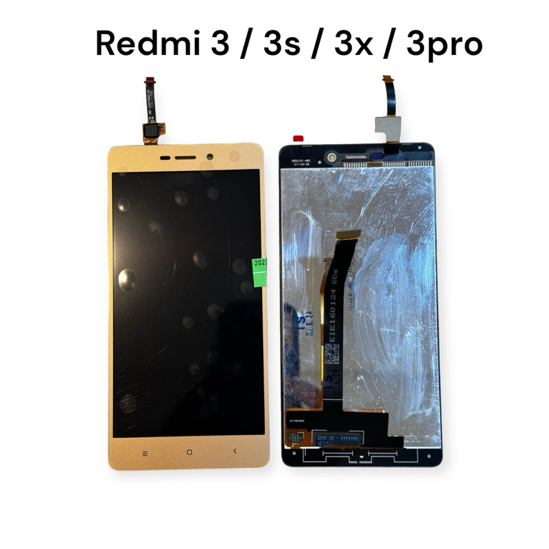 LCD TOUCHSCREEN REDMI 3 / 3S / 3X / 3 PRO GOLD