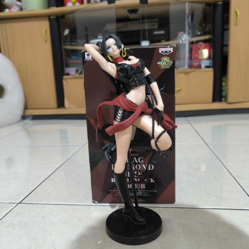 Boa Hancock Flag Diamond Ship Original Figure