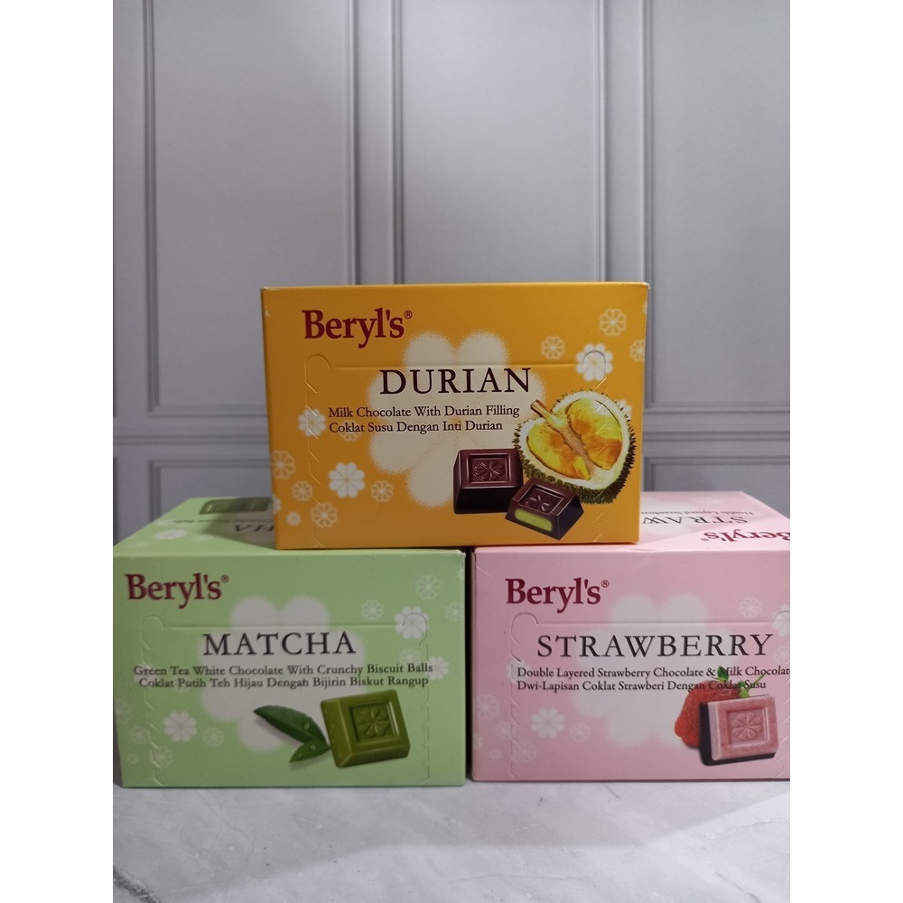 

COKELAT Beryl's READYSTOCK [EXP 2025] Beryl's Snow Flower Chocolate 150g Matcha Greentea Strawberry Double Layered Original Ready Stock Siap Kirim Jastip Malaysia Snack Import Chocolate Terenak Oleh-Oleh Malaysia Kuala Lumpur Beryls Beril Beryl Berils