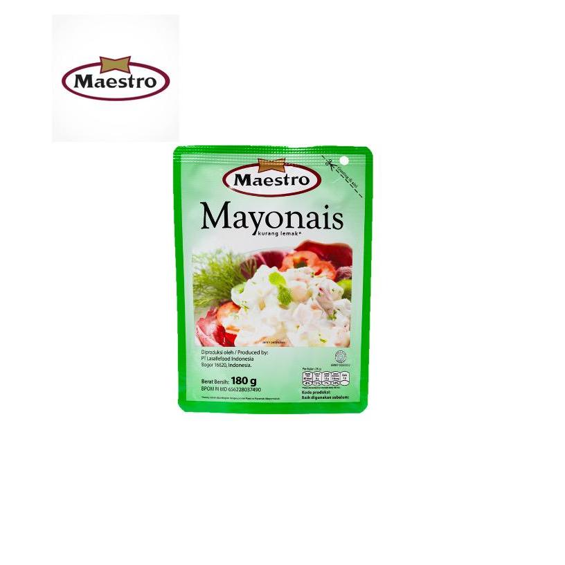 

Maestro Mayonnaise Sachet 100gr,180gr