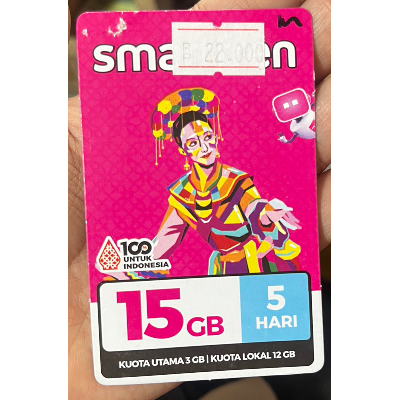 Smartfren 15GB / 5Hari