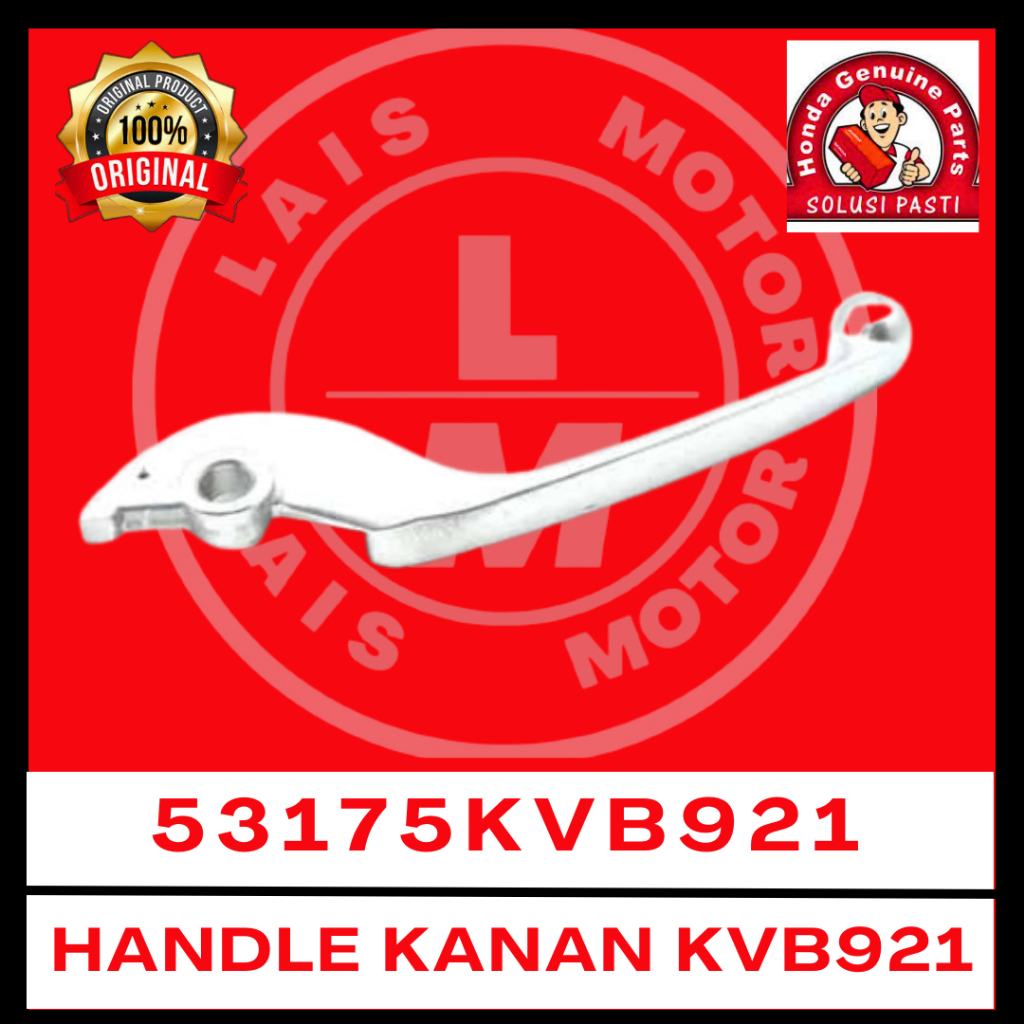 Handle Kanan KVB921 Beat FI ESP Type-CBS 53175KVB921 Original AHM