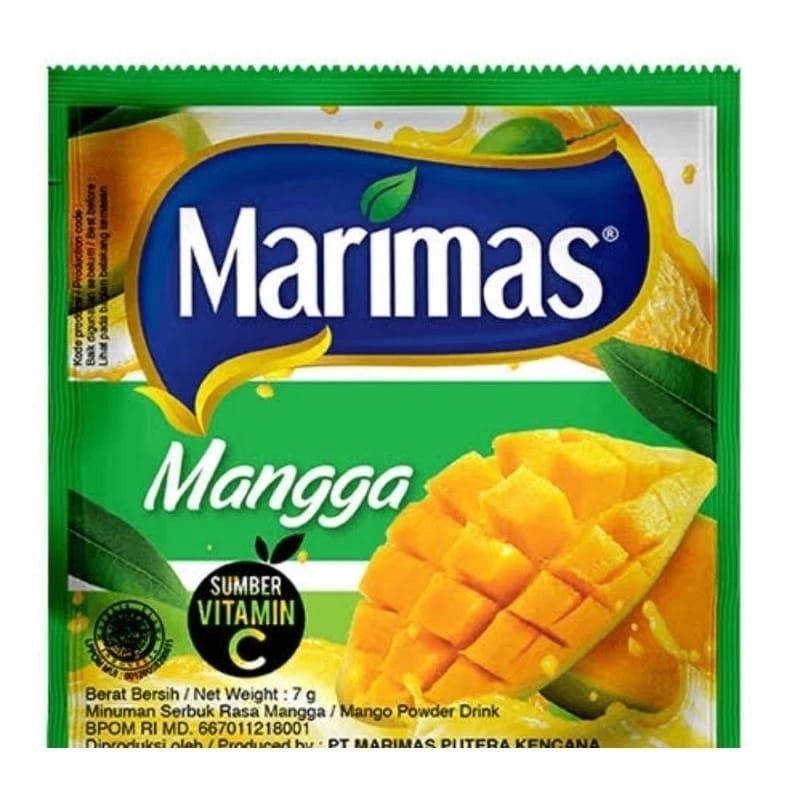 

Marimas Minuman Serbuk Instan.... 1 renceng isi 10 sachet