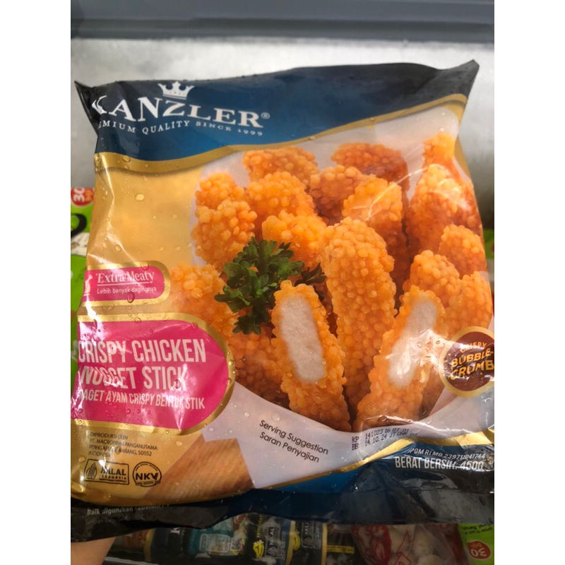 

KANZLER NUGGET STIK CRISPY 450gr