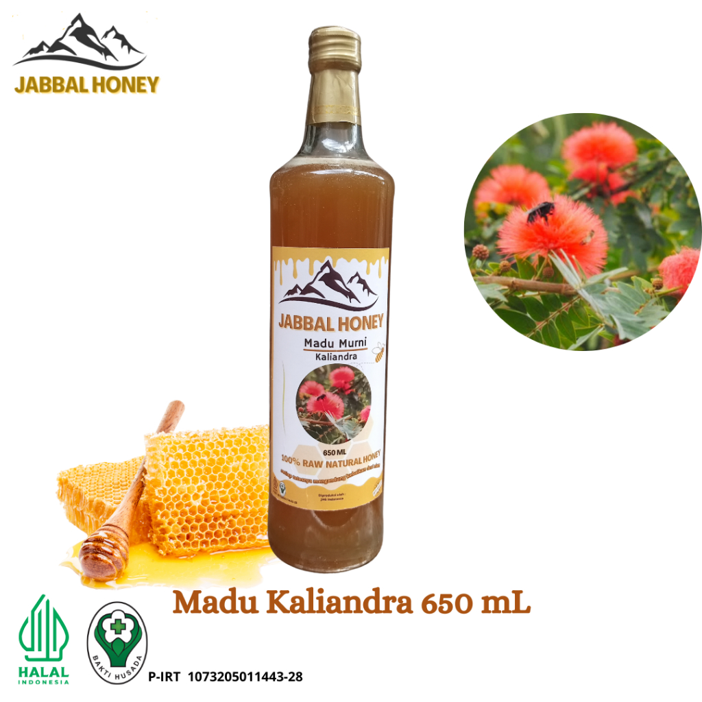 

Jabbal Honey Madu Kaliandra 650 ML Premium RAW Honey