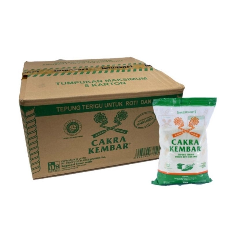 

Bogasari Cakra Kembar dus (12×1kg)