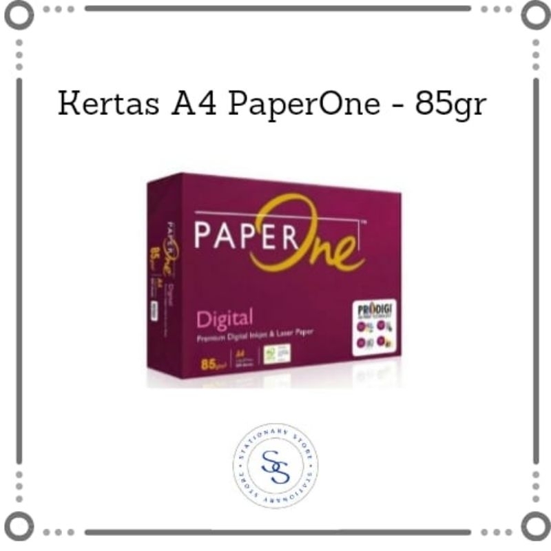 

Kertas HVS A4 85gr - Paper One