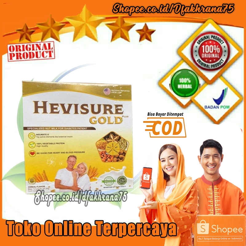 

HEVISURE GOLD MILK ASLI SUSU HERBAL ATASI DIABETES KENCING MANIS GULA RENDAH