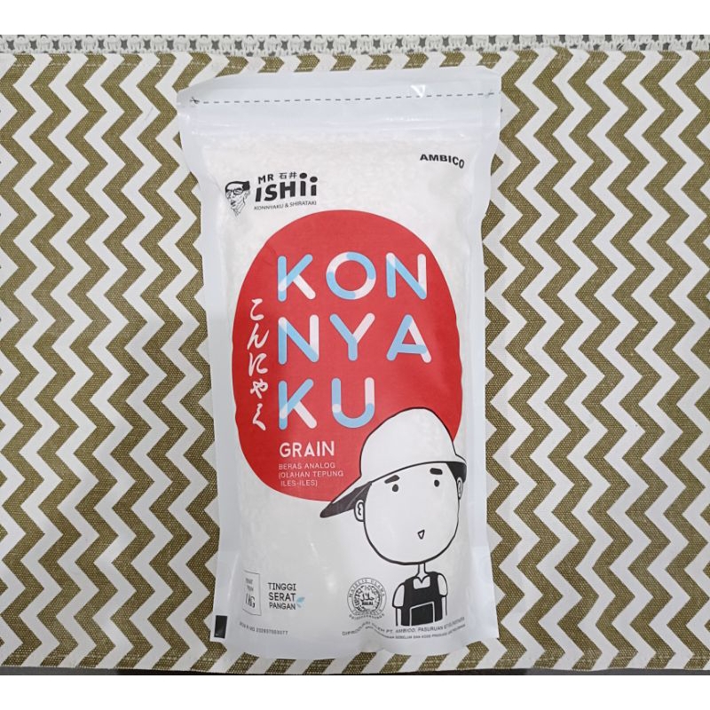 

Beras Shirataki / Konnyaku 1 kg (Free bubble wrap)
