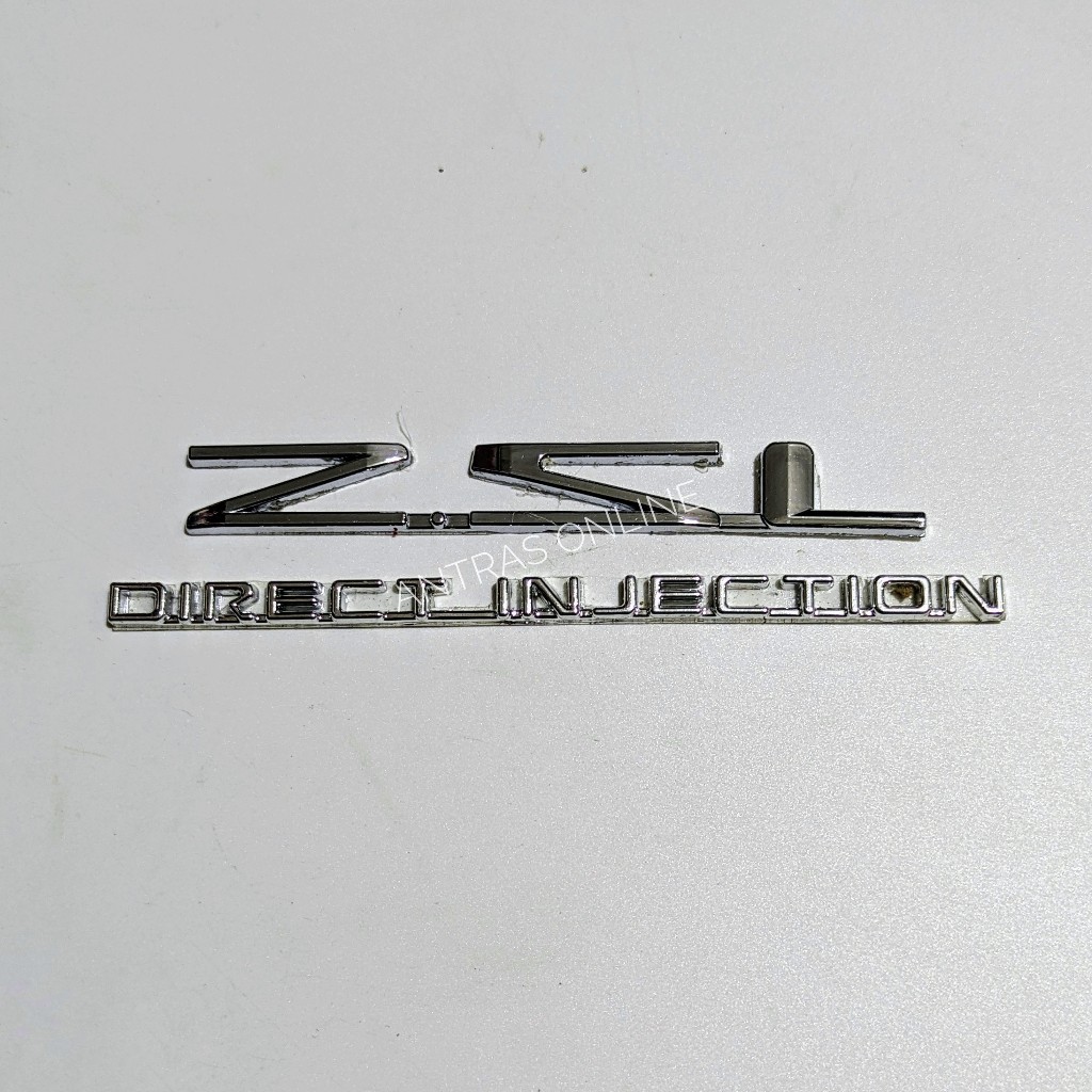 Emblem Logo Isuzu Panther 2.5L Direct Injection Panter 2.5 L