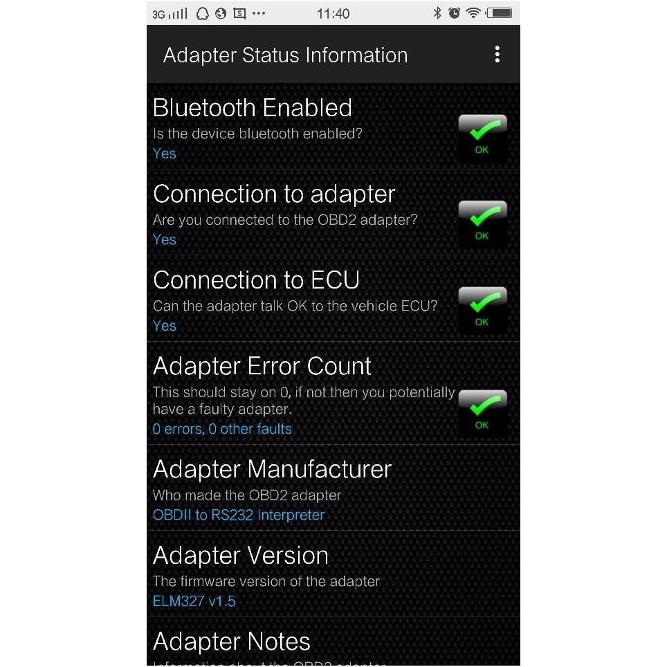 Original  ELM 327 ELM327 V1.5 OBD2 ELM 327 1.5 Bluetooth Inter Diagnostic Scanner