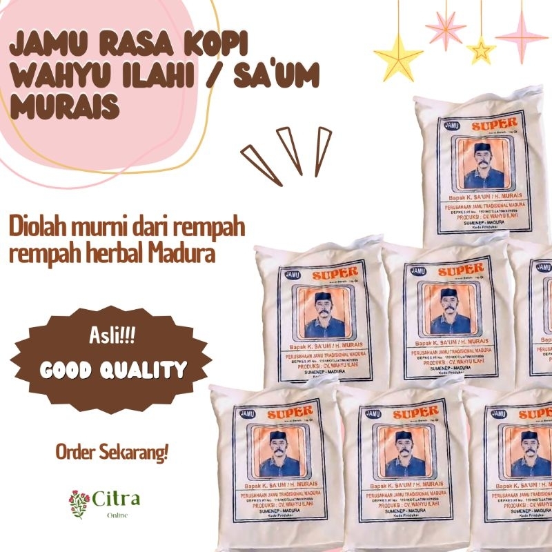 

JAMU RASA KOPI WAHYU ILAHI K SAUM MURAIS