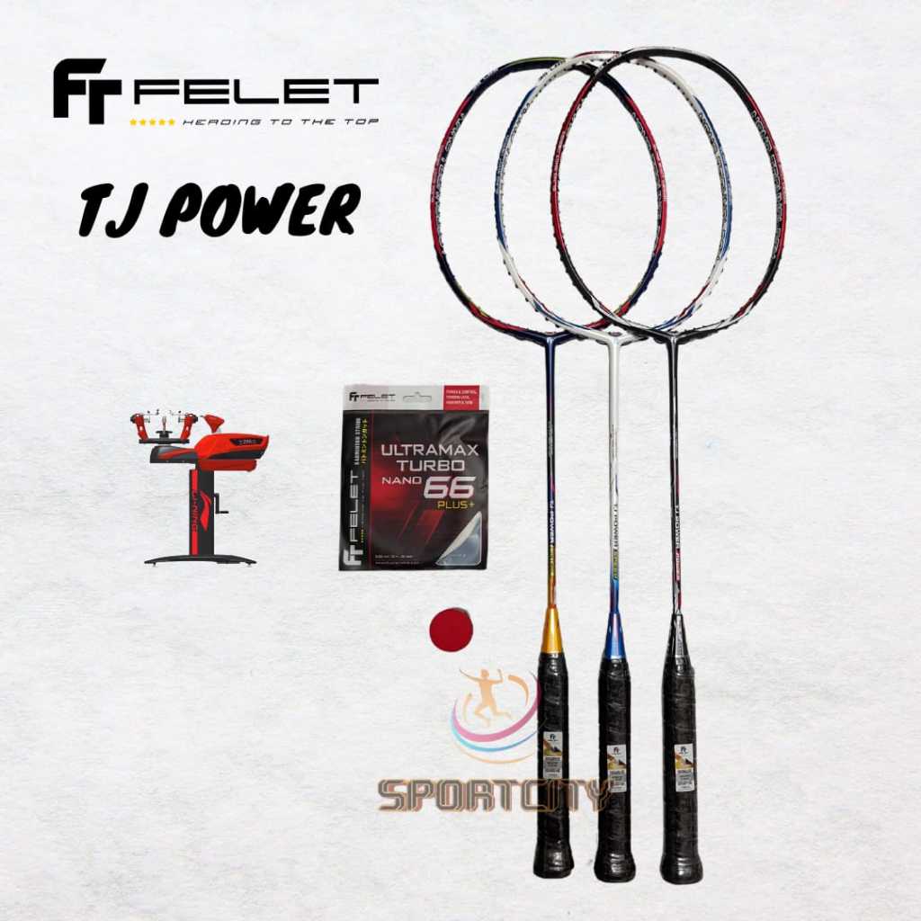 Raket Badminton FELET TJ POWER  POWER TJ POWER SPEED Original