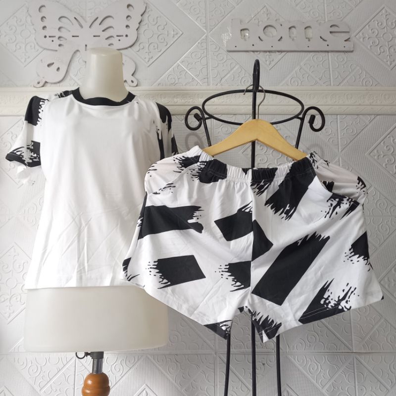 Setelan Kaos  Hotpen Impor|Setelan wanita | Baju Tidur