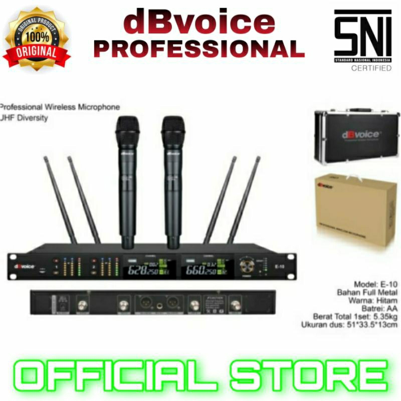 mic wireless karaoke db voice e10 microphone karaoke mic karaoke original