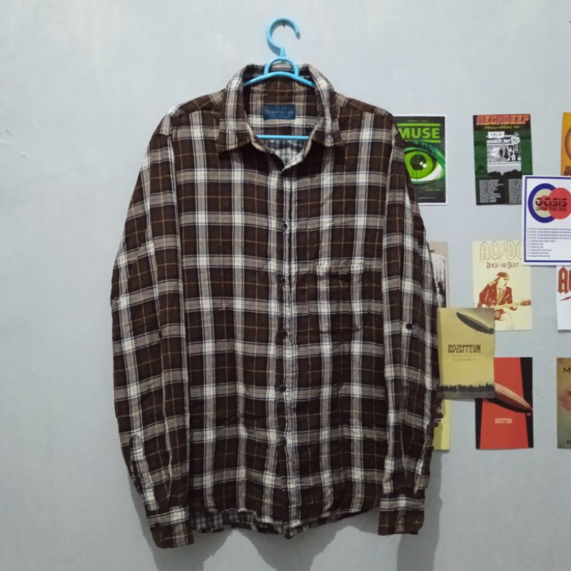 Kemeja Flanel | RAGE BLUE |