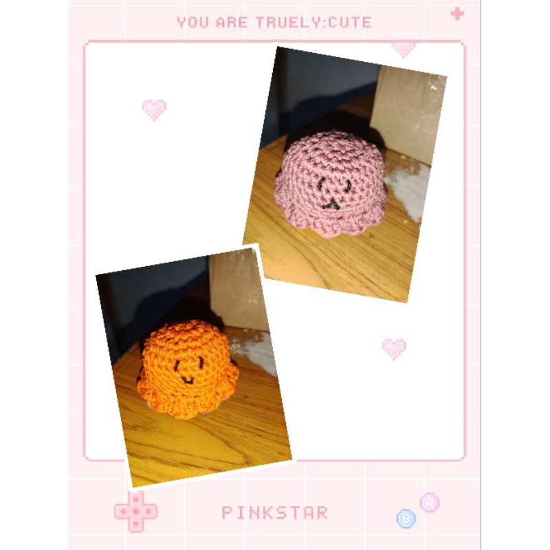 amigurami boneka rajut gurita