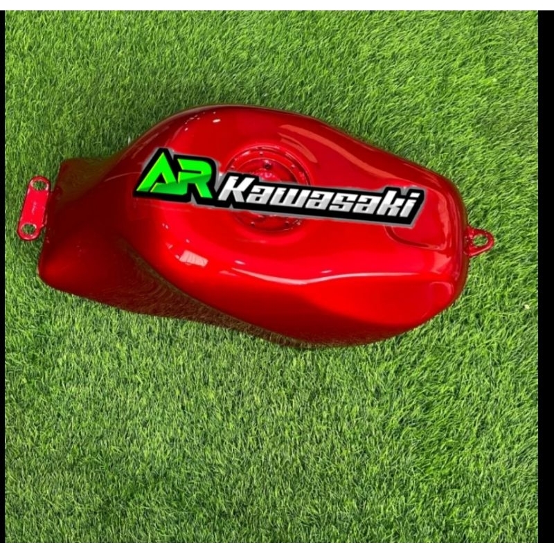 tangki tengki ninja Rr 150 old merah maroon