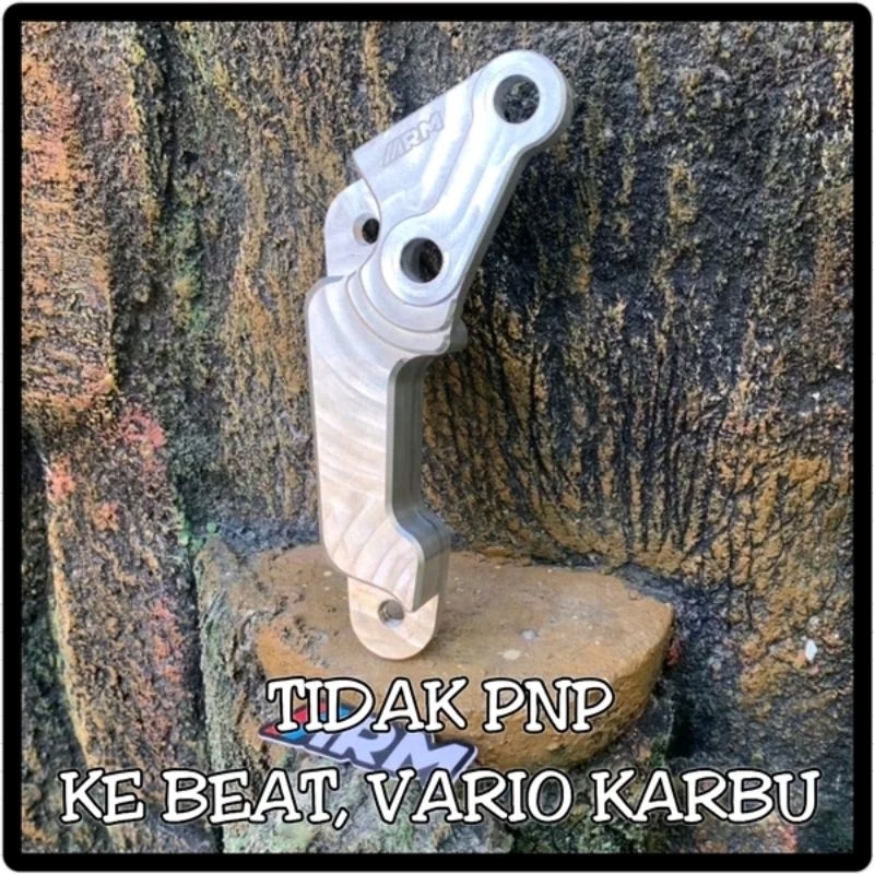 Bracket Breket Pangkon Kaliper Cakram Depan Axial 2P 2 Piston 4P 4 Piston Bigpot Brembo Shock Vario 