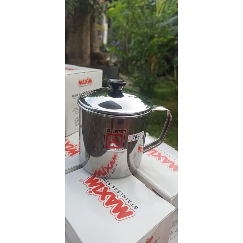 Mug stainless steel tebal