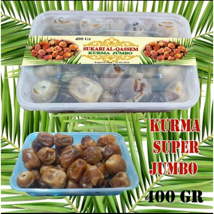 

Kurma Sukkari Al Qassem Madinah Mesir ukuran 250 gram