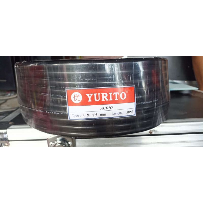 kabel speaker yurito 4x2,5mm 50meter