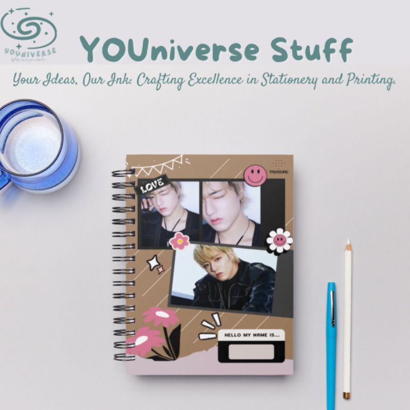 

Notebook Spiral A5 Notebook TREASURE Reboot/Jurnal Book/K-Pop Notebook