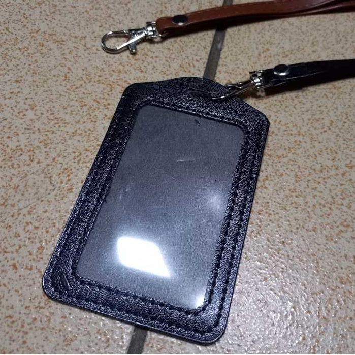 

Tali + Id Card holder KULIT / tempat id card Kulit Set tali