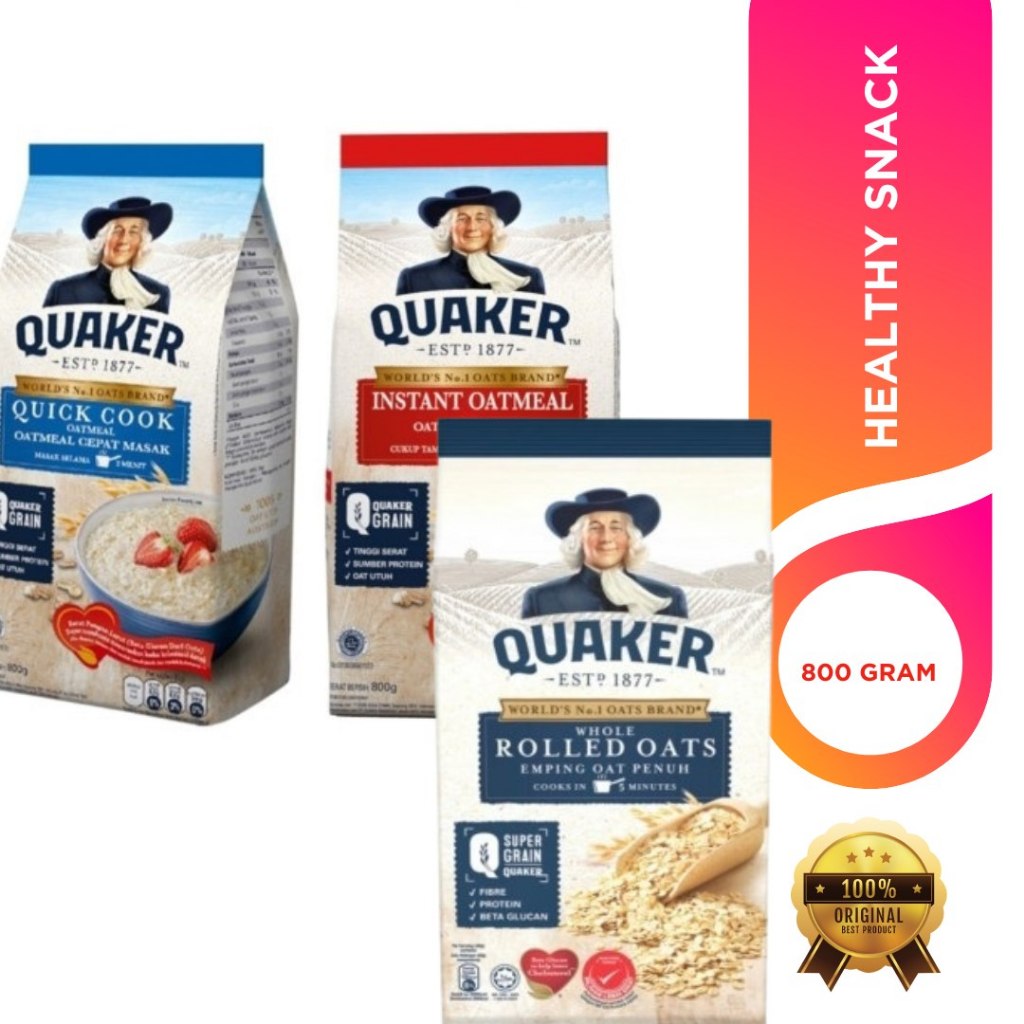 

QUAKER OATMEAL 800GR