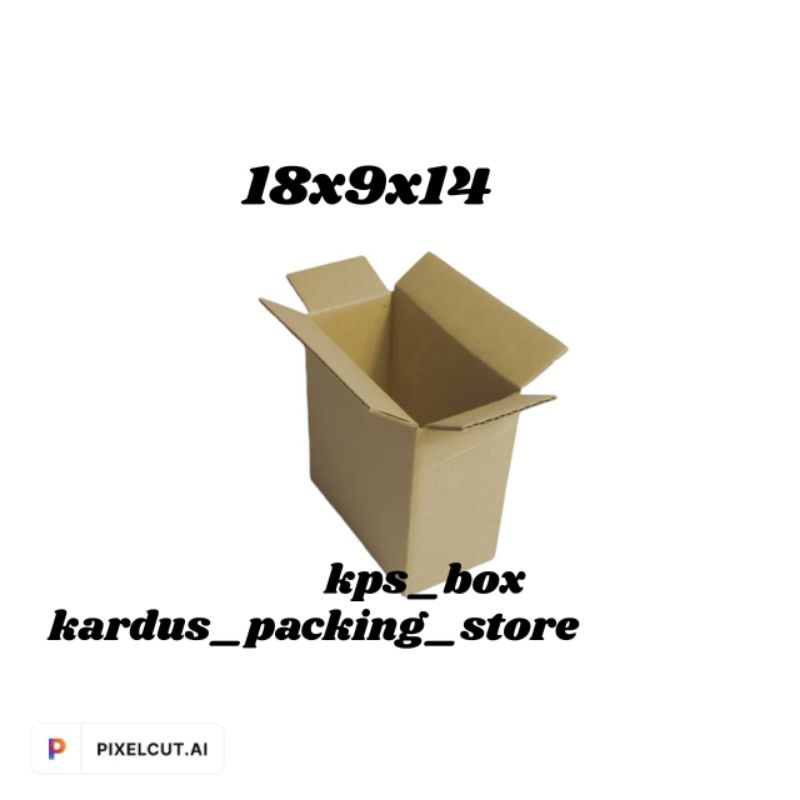 

kardus 18x9x14