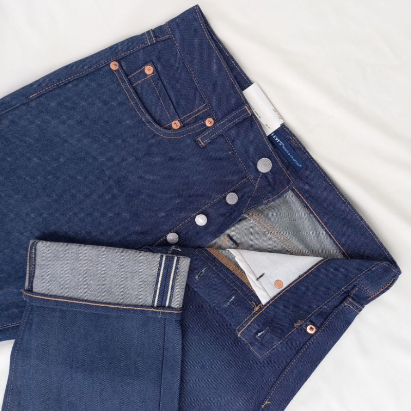Levi 's LMC 1980' [501] Raw Rigid Selvedge Denim
