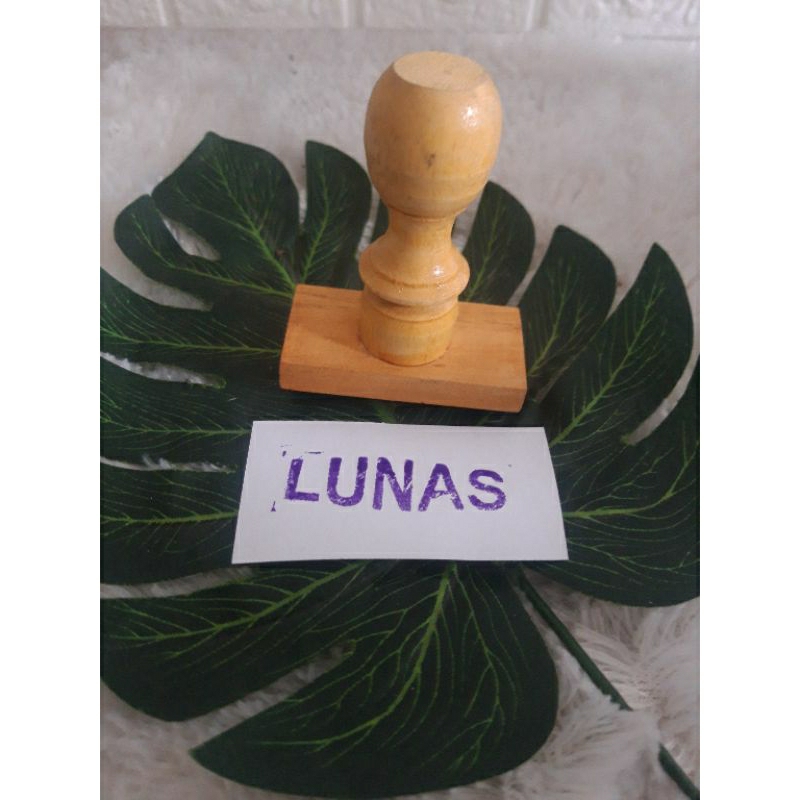 

Stempel kayu lunas