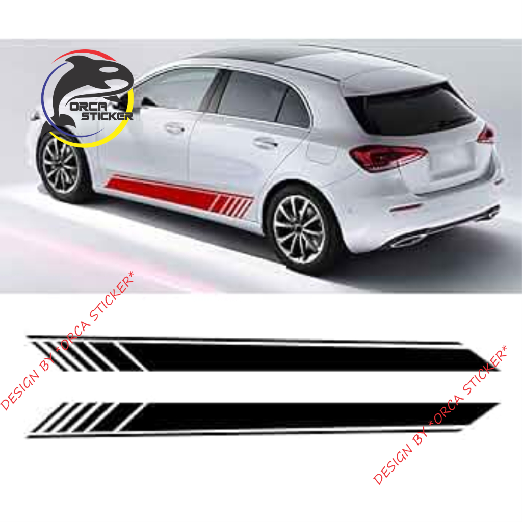 sticker list body mobil  universal,list body mobil model terbaru bisa untuk all type mobil