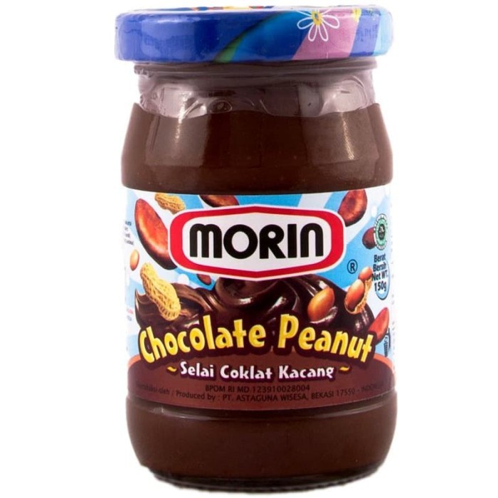 

MORIN SELAI COKELAT KACANG 150 GRAM | MORIN CHOCOLATE PEANUT JAM 150 GRAM