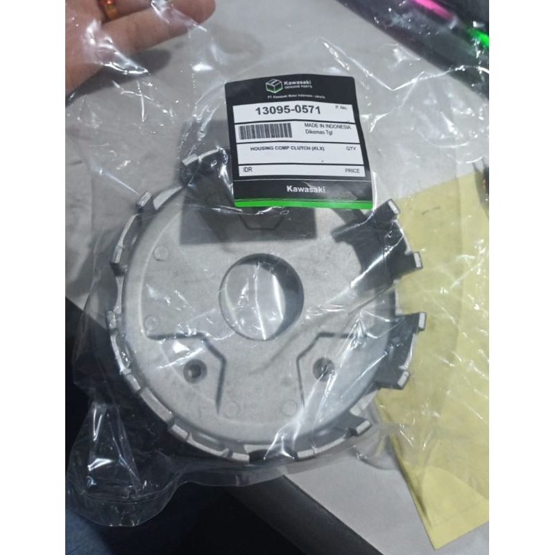 Kop Alumunium Kopling Kawasaki KLX 150 Kualitas ORI.