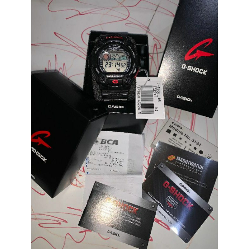 G-Shock D7900 Second Bekas Pakai