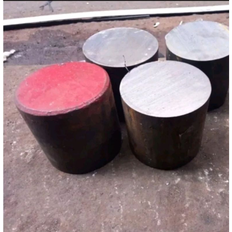 as besi bulat diameter 50 mm panjang 150 mm as besi 50 mm x 15 cm