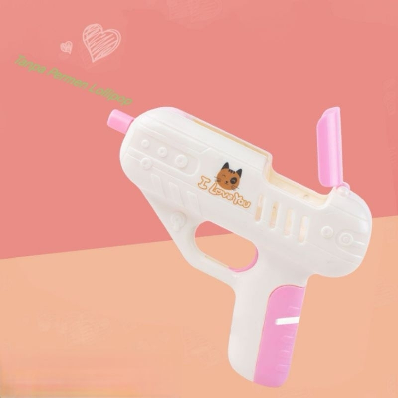 Viral Mainan Pistol Permen Lollipop Candy Gun Tembakan Lolipop Permen Lollipop Gun Mainan Anak Pisto