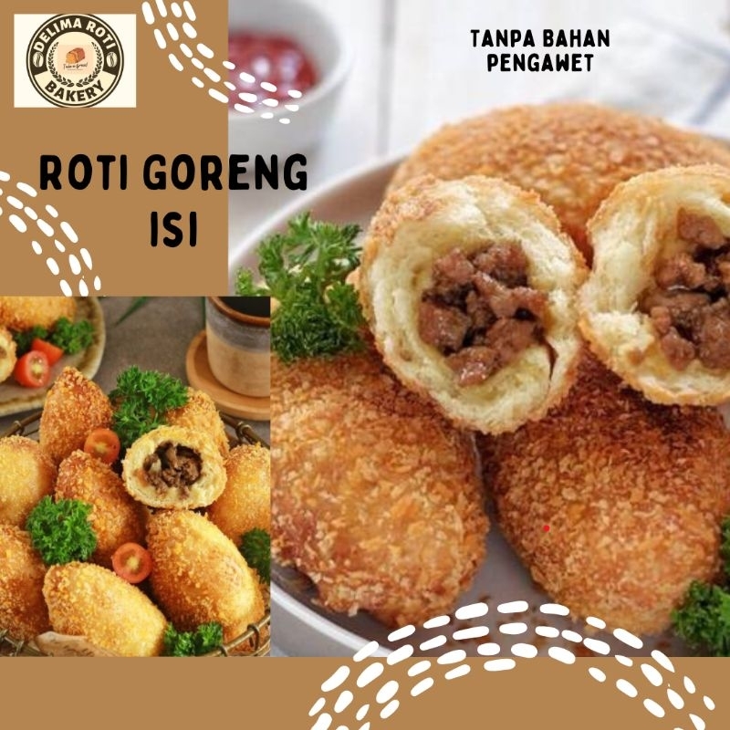 

Roti Goreng Isi Daging Ayam 1 (pcs) Enak Tanpa Bahan Pengawet