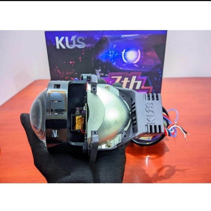 BILED KUS 7 TH LED PROJECTOR LENS 3 INCH BLUE LENS PROJECTOR LENS