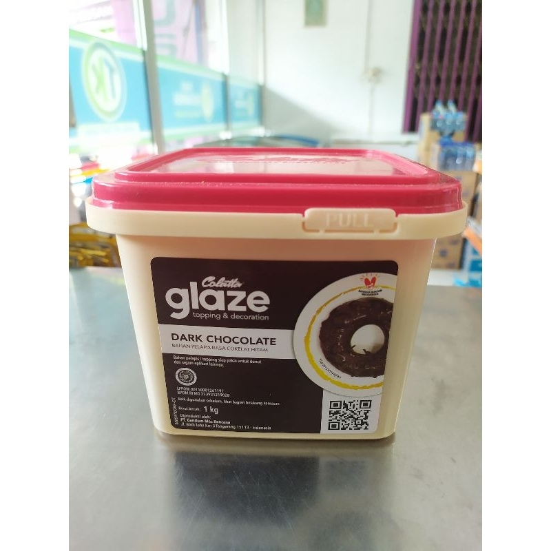 

Colatta glaze dark chocolate 1kg
