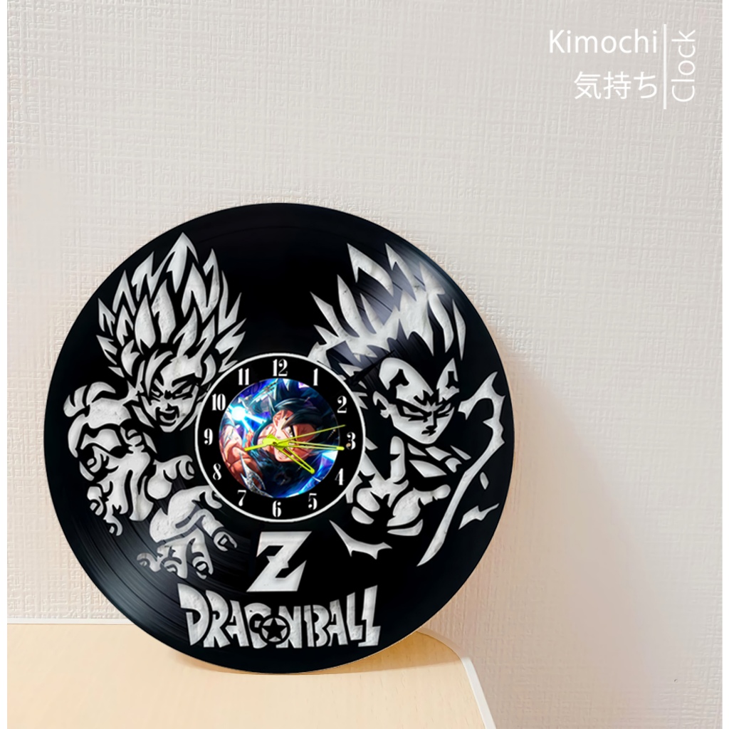 JAM DINDING DRAGON BALL Z Hiasan Dragon Ball Z Kado Anime Kado Cwo Super Saiya