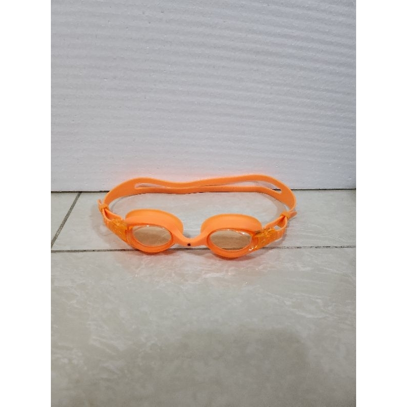 Kacamata renang anak Madwave Junior Autosplash Orange preloved