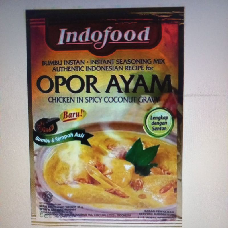 

Bumbu Racik Opor Ayam