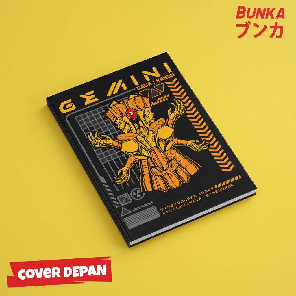 

Note Book Aesthetic Anime Saint Seiya Gemini Hardcover A5 Buku Tulis Catatan Notes Agenda Planner Jurnal vintage buku catatan story book kado anniversary valentine cowok cewek murah