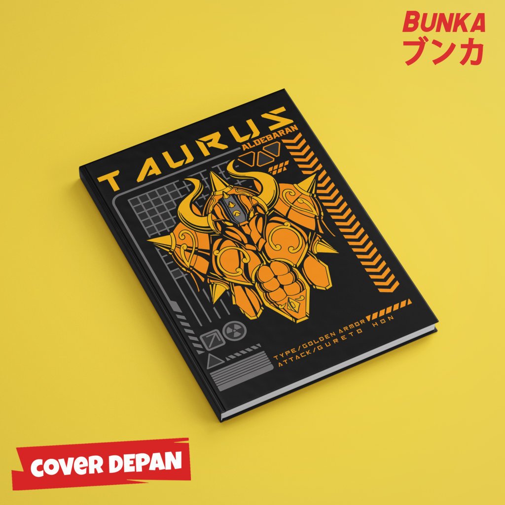 

Note Book Aesthetic Anime Saint Seiya Taurus Hardcover A5 Buku Tulis Catatan Notes Agenda Planner Jurnal vintage buku catatan story book kado anniversary valentine cowok cewek murah