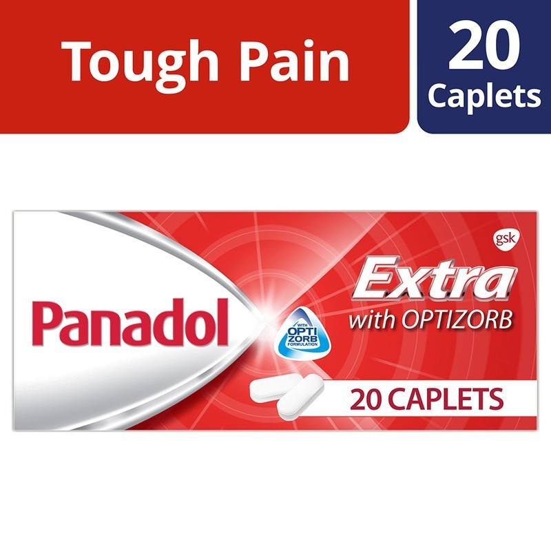 Panadol Extra with Optizorb, 20s SINGAPORE